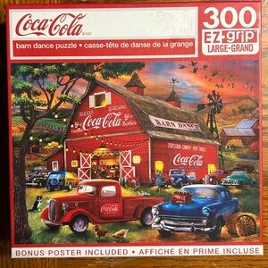 Coca Cola Barn Dance Puzzle - 300 piece by Master Pieces